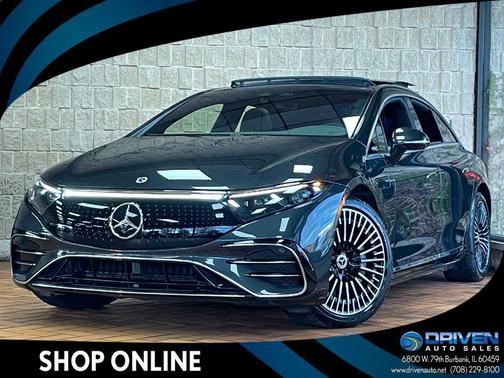 Graphite Grey Metallic 2023 Mercedes-Benz EQS 580 4MATIC