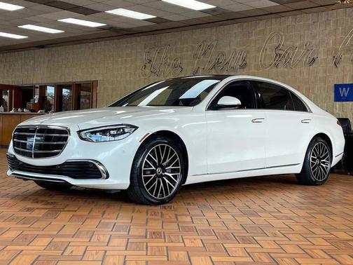 MANUFAKTUR Diamond White 2022 Mercedes-Benz S-Class S 580 4MATIC Sedan