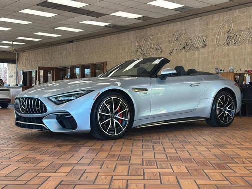 Cirrus Silver Metallic 2022 Mercedes-Benz AMG SL 55 Base