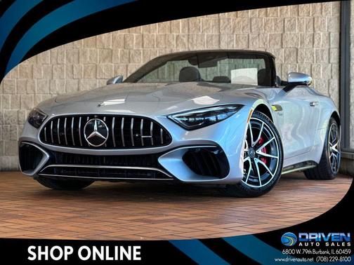 Cirrus Silver Metallic 2022 Mercedes-Benz AMG SL 55 Base