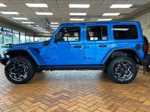 Hydro Blue Pearlcoat 2023 Jeep Wrangler 4xe Rubicon