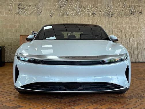 Stellar White Metallic 2025 Lucid Air Touring AWD