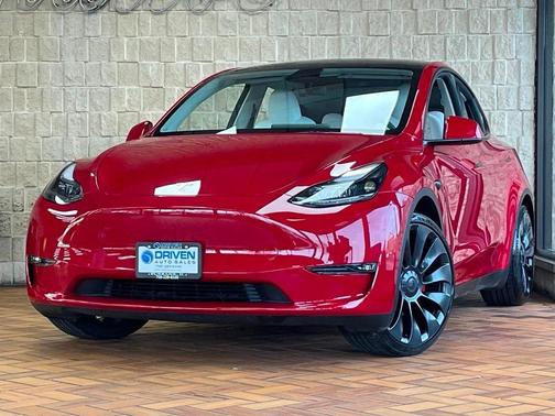 Red Multi-Coat 2023 Tesla Model Y Performance AWD