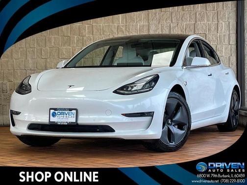 Pearl White Multi-Coat 2019 Tesla Model 3 Long Range