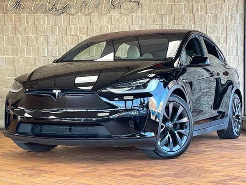 Solid Black 2023 Tesla Model X AWD