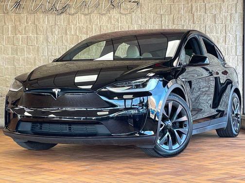 Solid Black 2023 Tesla Model X AWD