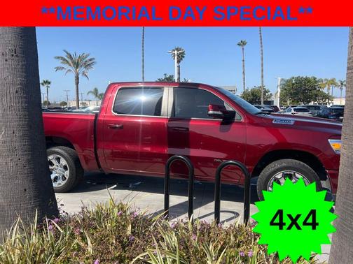 Delmonico Red Pearlcoat 2022 RAM 1500 Big Horn/Lone Star