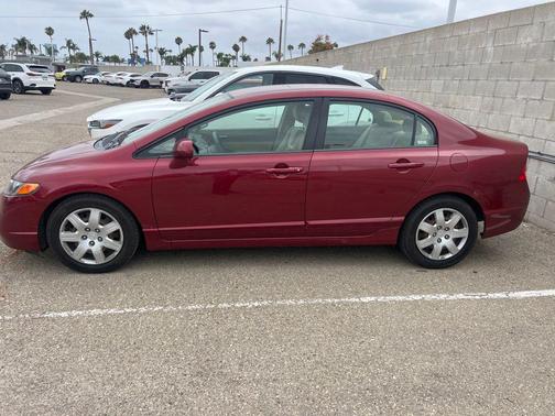 Tango Red Pearl 2007 Honda Civic LX
