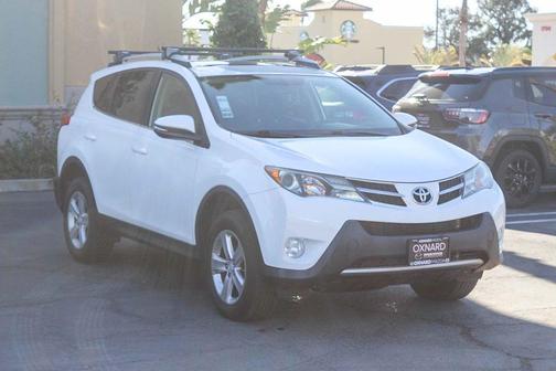 Super White 2013 Toyota RAV4 XLE