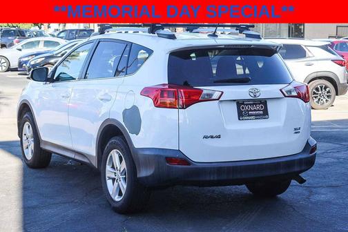 Super White 2013 Toyota RAV4 XLE