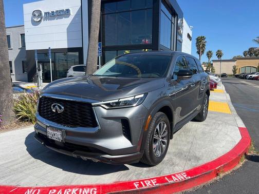 Graphite Shadow 2023 INFINITI QX60 Pure