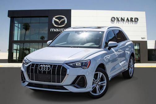 Glacier White Metallic 2020 Audi Q3 45 S line Premium