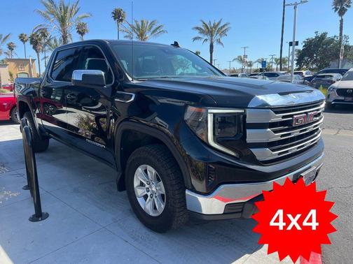 Onyx Black 2022 GMC Sierra 1500 SLE