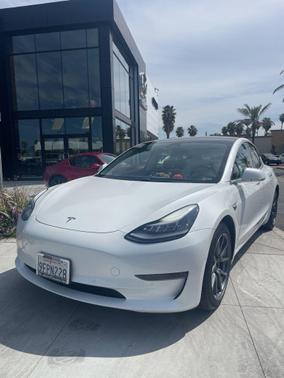 Pearl White Multi-Coat 2020 Tesla Model 3 Long Range Sedan