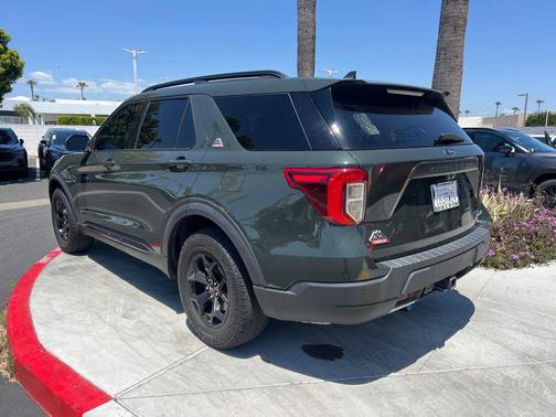 FORGED GREEN METALLIC 2022 Ford Explorer Timberline