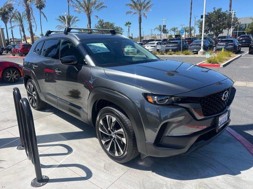 Machine Gray Metallic 2025 Mazda CX-50 Hybrid Premium Plus Package