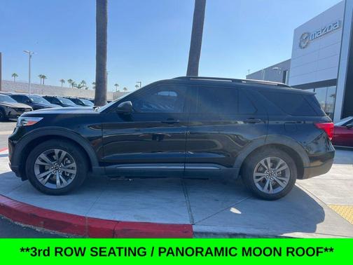 Agate Black Metallic 2021 Ford Explorer XLT