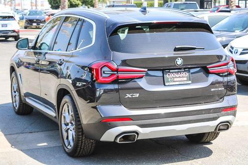 Dark Graphite Metallic 2022 BMW X3 sDrive30i
