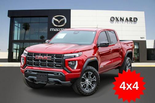 Volcanic Red Tintcoat 2023 GMC Canyon AT4