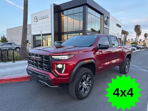 Volcanic Red Tintcoat 2023 GMC Canyon AT4