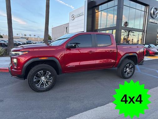 Volcanic Red Tintcoat 2023 GMC Canyon AT4