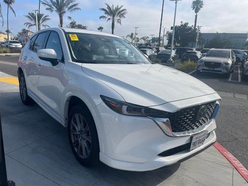 Rhodium White Metallic 2024 Mazda CX-5 2.5 S Premium Plus Package
