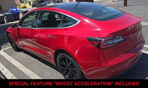 Red Multi-Coat 2020 Tesla Model 3 Long Range