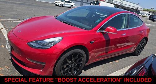 Red Multi-Coat 2020 Tesla Model 3 Long Range