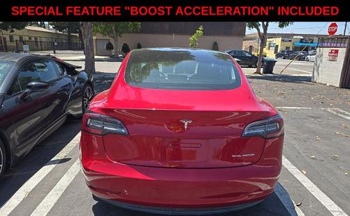 Red Multi-Coat 2020 Tesla Model 3 Long Range