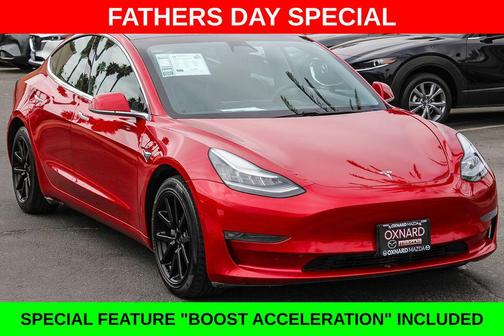 Red Multi-Coat 2020 Tesla Model 3 Long Range