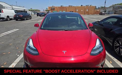 Red Multi-Coat 2020 Tesla Model 3 Long Range