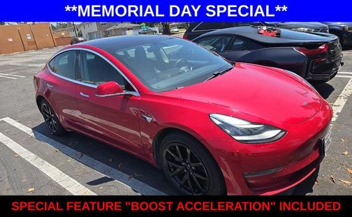 Red Multi-Coat 2020 Tesla Model 3 Long Range
