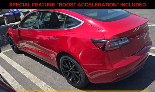 Red Multi-Coat 2020 Tesla Model 3 Long Range