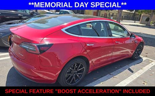 Red Multi-Coat 2020 Tesla Model 3 Long Range