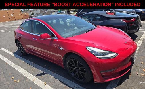 Red Multi-Coat 2020 Tesla Model 3 Long Range