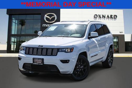 Bright White Clearcoat 2019 Jeep Grand Cherokee Altitude