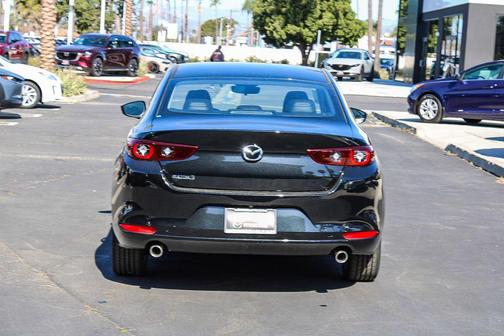 Jet Black Mica 2026 Mazda Mazda3 FWD w/Preferred Package