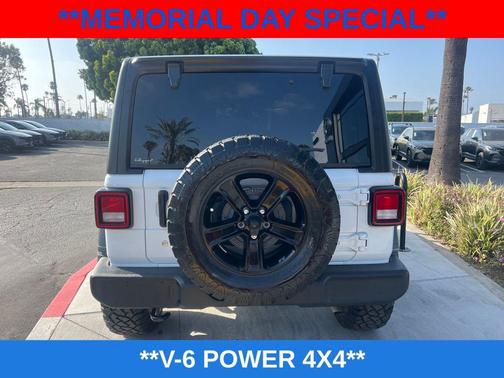 Bright White Clearcoat 2020 Jeep Wrangler Unlimited Sport Altitude