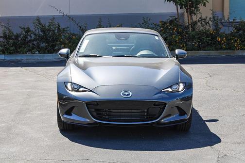 Machine Gray Metallic 2026 Mazda MX-5 Miata RF Grand Touring