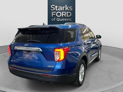 ATLAS BLUE METALLIC 2023 Ford Explorer XLT