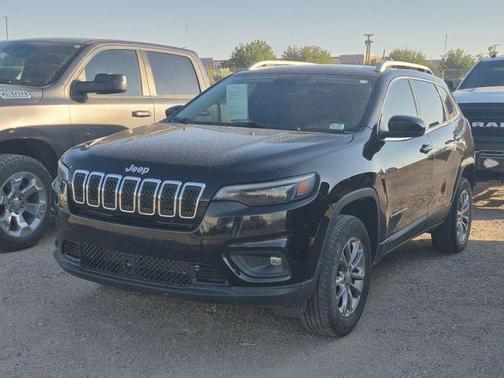 Diamond Black 2021 Jeep Cherokee Latitude Lux