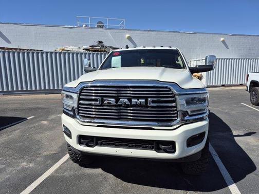 Pearl White 2020 RAM 3500 Laramie