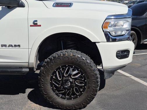 Pearl White 2020 RAM 3500 Laramie