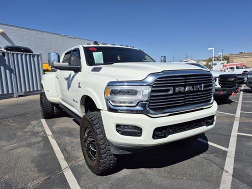 Pearl White 2020 RAM 3500 Laramie