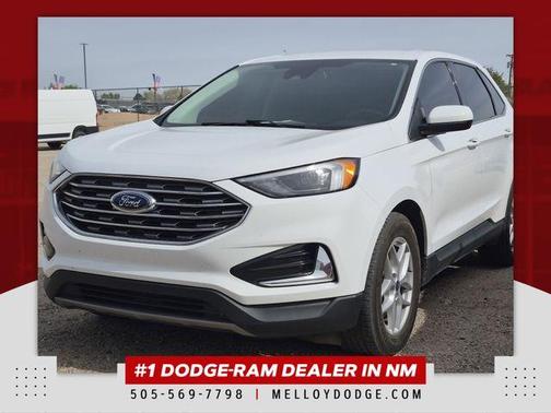 Oxford White 2022 Ford Edge SEL