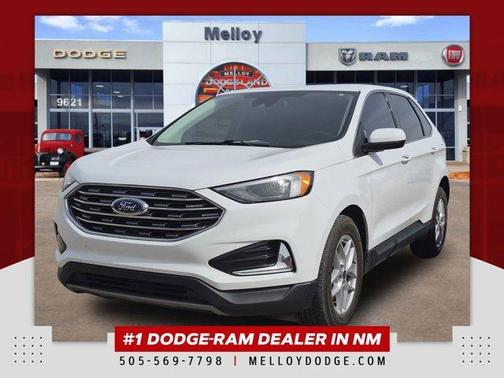Oxford White 2022 Ford Edge SEL