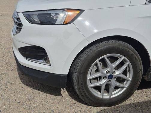 Oxford White 2022 Ford Edge SEL