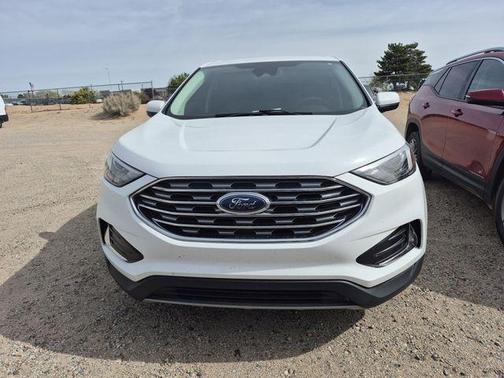 Oxford White 2022 Ford Edge SEL