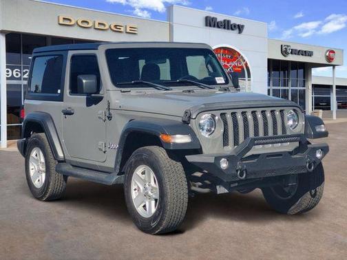 Gray Clearcoat 2019 Jeep Wrangler Sport