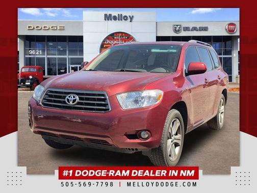 Salsa Red Pearl 2008 Toyota Highlander Sport